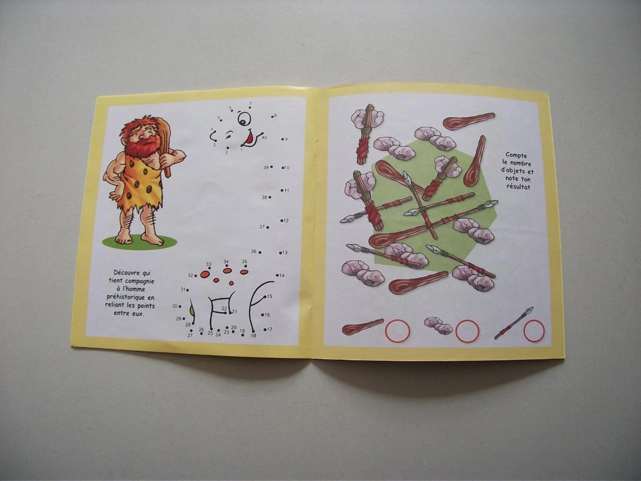 Boek prehistorische spelletjes voor kinderen – photo 7